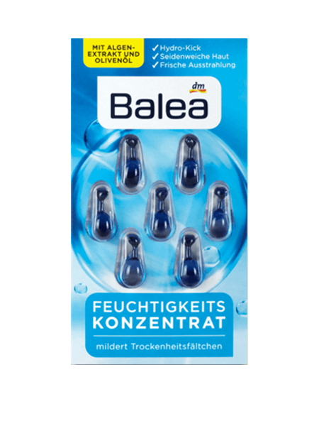 Balea Moisturizing Face Capsules </br> شێدارکەرەوەی ڕوخسار