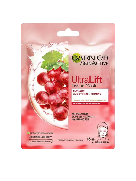 Garnier Face Sheet Mask </br>ماسکی ڕوخسار